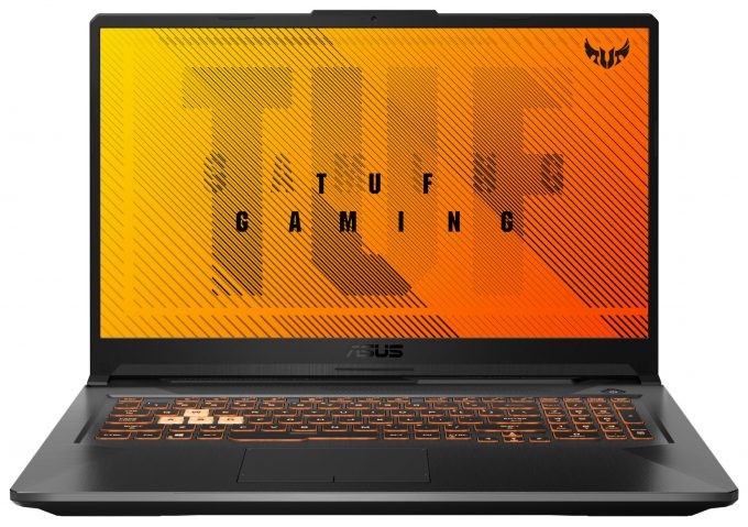 لپ تاپ استوک ایسوس TUF Gaming F17 FX706HE — i5-11260H | رم 16GB | SSD 512GB | RTX 3050 Ti | 17.3 اینچ FHD 144Hz | درجه B — نمای اصلی