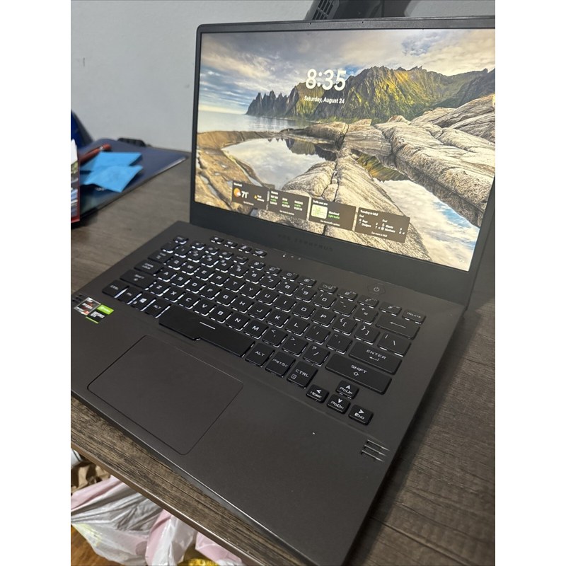 لپ تاپ استوک ایسوس ROG Zephyrus G14 GA402 — Ryzen 9 6900HS | رم 16GB DDR5 | SSD 1TB | Radeon RX 6800S | 14 اینچ 2K | درجه B