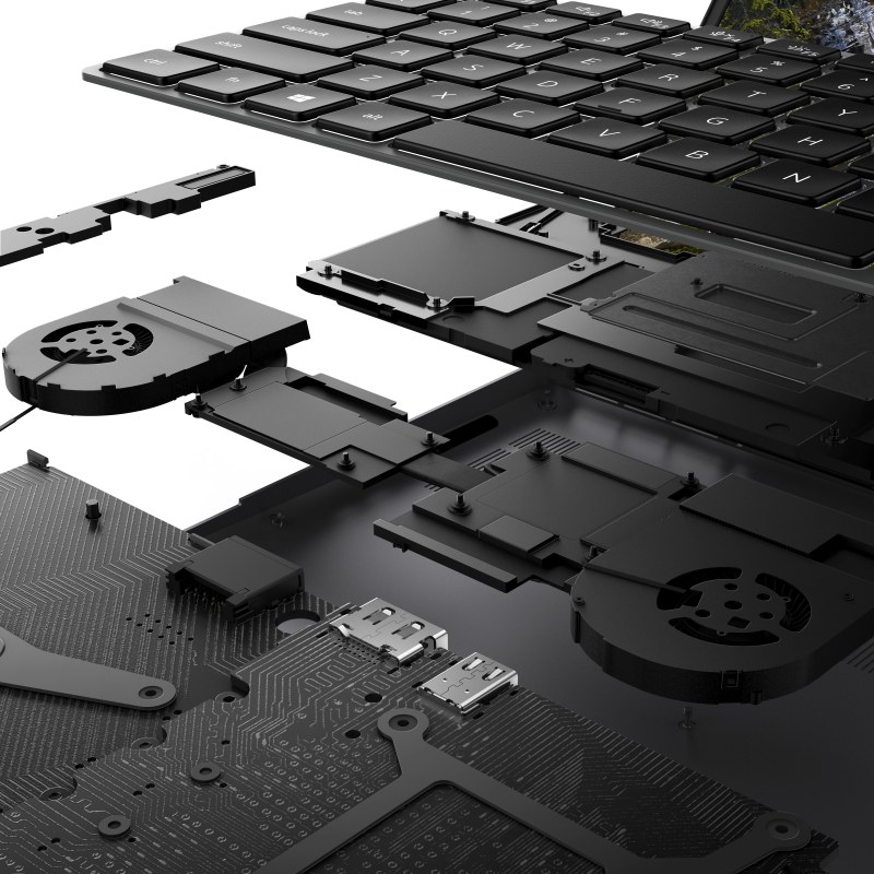 لپ تاپ استوک دل Precision 7550 — i7-10850H | رم 16GB | SSD 512GB | Quadro T2000 | 15.6 اینچ FHD | درجه B — تصویر 4