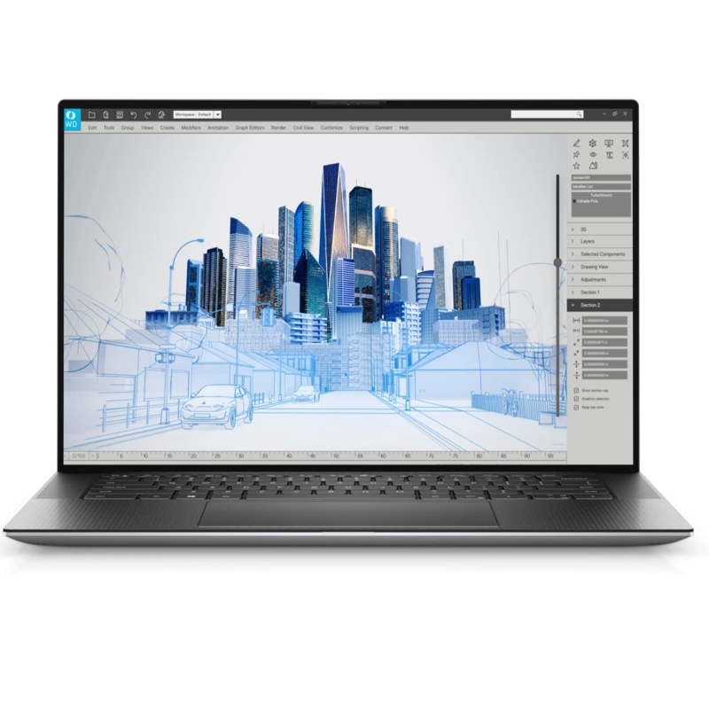 لپ تاپ استوک دل Precision 7560 — i7-11850H | رم 16GB | SSD 512GB | RTX A4000 | 15.6 اینچ FHD | درجه B