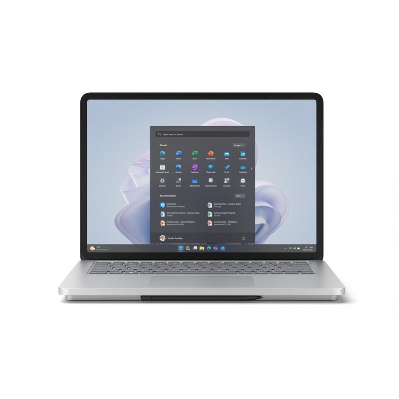 لپ تاپ استوک مایکروسافت Surface Laptop Studio — i7-11370H | رم 32GB | SSD 2TB | RTX A2000 | لمسی | درجه B