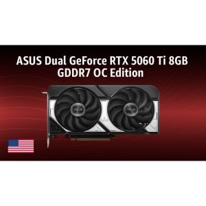 کارت گرافیک ایسوس RTX 5060 Ti OC Dual حافظه 8 گیگابایت — نمای اصلی