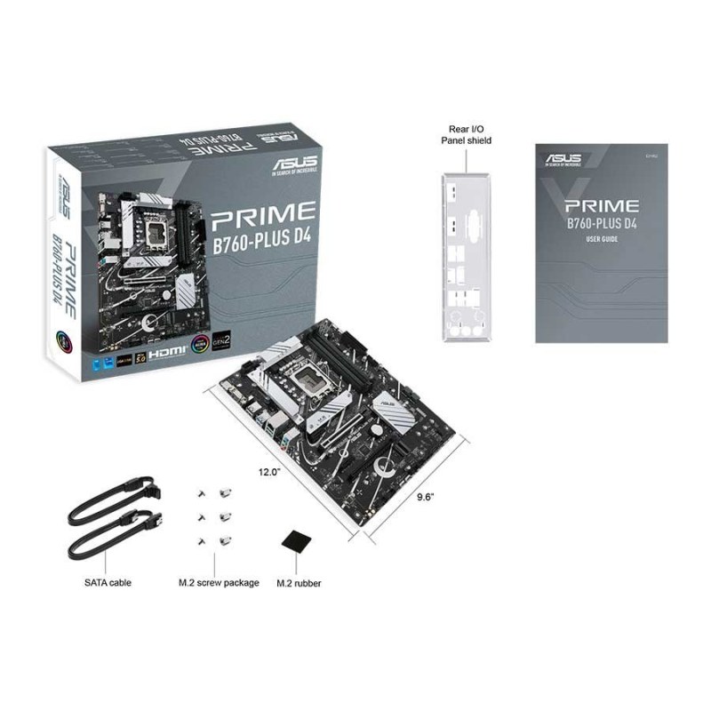 مادربرد ایسوس مدل PRIME B760-Plus DDR4