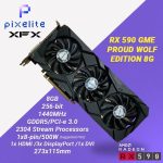 کارت گرافیک ایکس اف ایکس مدل RX 590 GME حافظه 8 گیگابایت استوک — تصویر 4