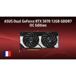 کارت گرافیک ایسوس Dual RTX 5070 OC حافظه 12 گیگابایت — نمای اصلی