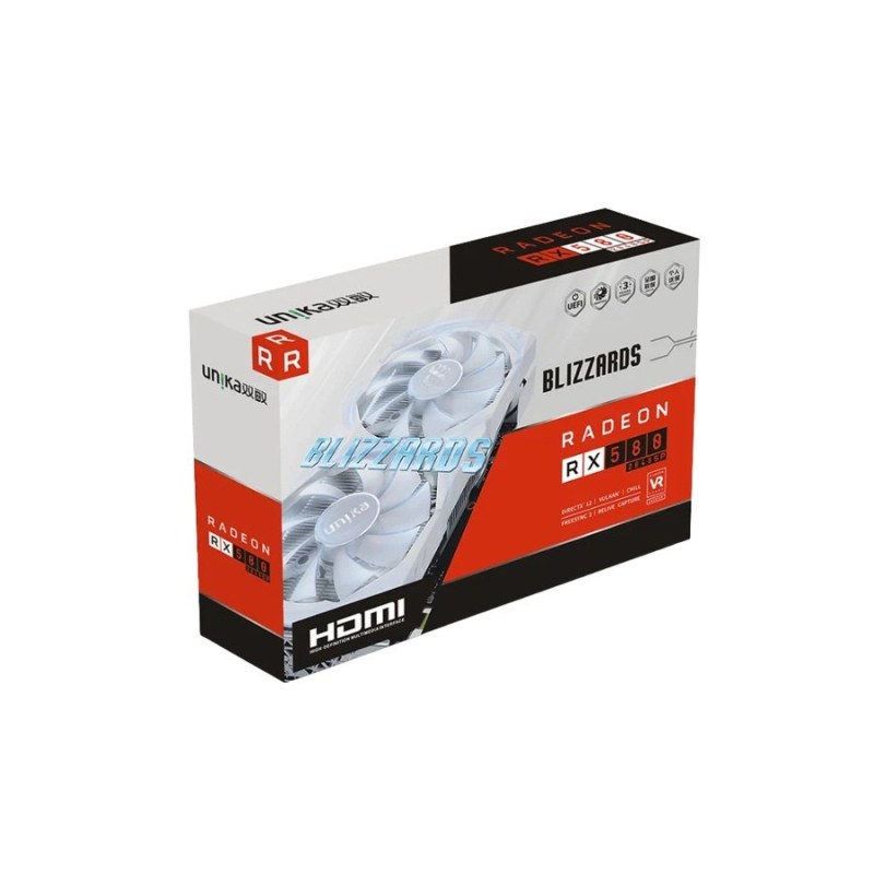 کارت گرافیک ایکس اف ایکس RX 580 ظرفیت ۸ گیگابایت GDDR5 — نمای اصلی