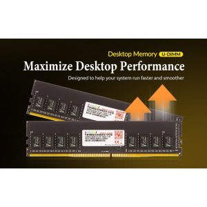 رم کامپیوتر کروشیال تک کاناله مدل CT8 فرکانس 3200 مگاهرتز DDR4 تایمینگ CL22 حافظه 8 گیگابایت — نمای اصلی