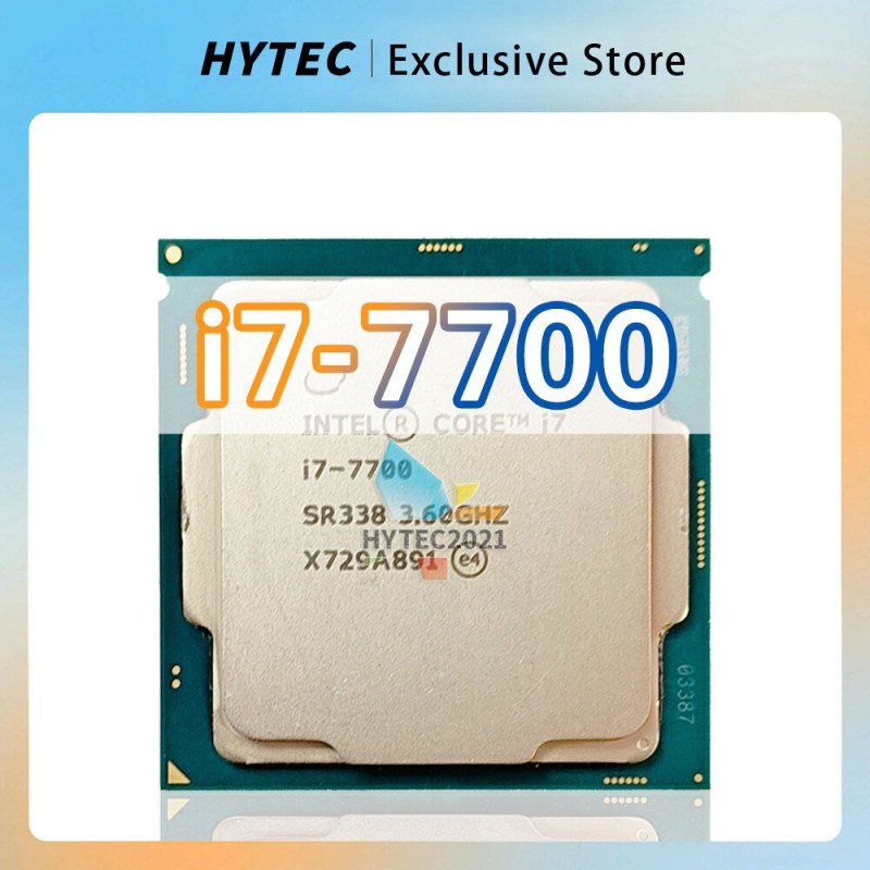 پردازنده کامپیوتر اینتل Core i7-7700 Kaby Lake استوک — تصویر 4