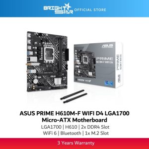 مادربرد ایسوس PRIME H610M-A WiFi D4 DDR4 — نمای اصلی
