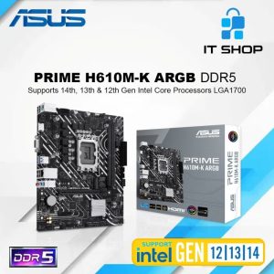 مادربرد ایسوس مدل PRIME H610M-K DDR5 — نمای اصلی
