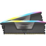 رم کامپیوتر کورسیر دو کاناله مدل Vengeance RGB فرکانس 6000 مگاهرتز DDR5 تایمینگ CL36 حافظه 32 گیگابایت — تصویر 2