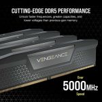 رم کامپیوتر کورسیر دو کاناله مدل Vengeance RGB فرکانس 6000 مگاهرتز DDR5 تایمینگ CL36 حافظه 32 گیگابایت — تصویر 3