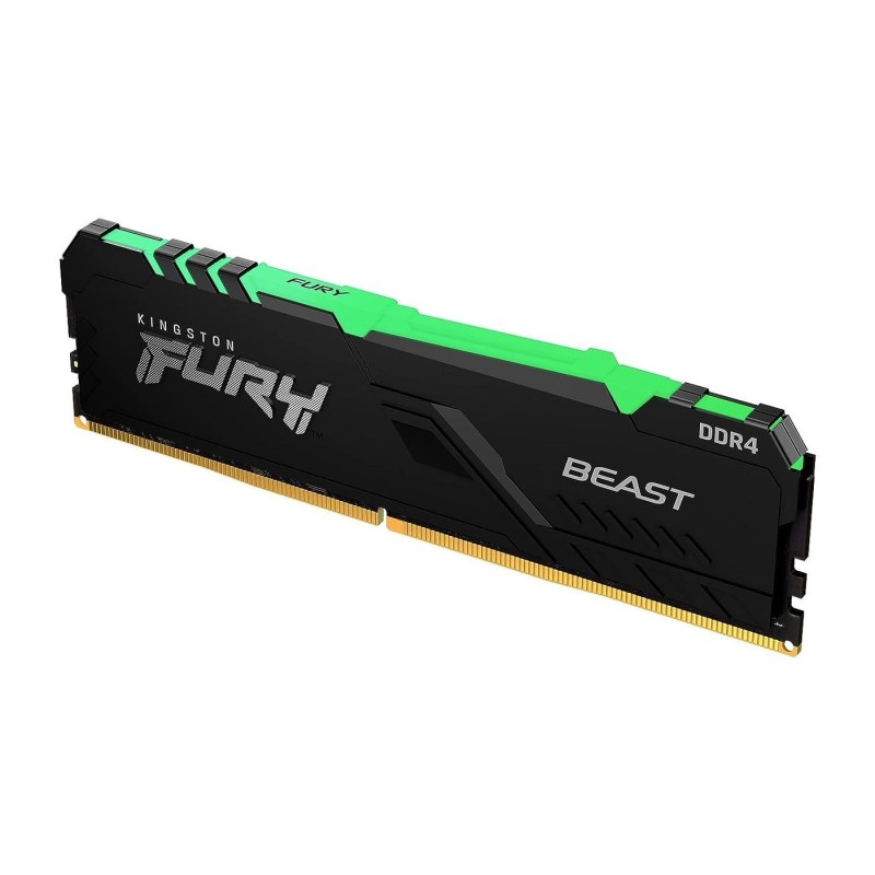 رم کامپیوتر هایپر ایکس تک کاناله مدل Fury فرکانس 3200 مگاهرتز DDR4 تایمینگ CL16 حافظه 8 گیگابایت — نمای دوم