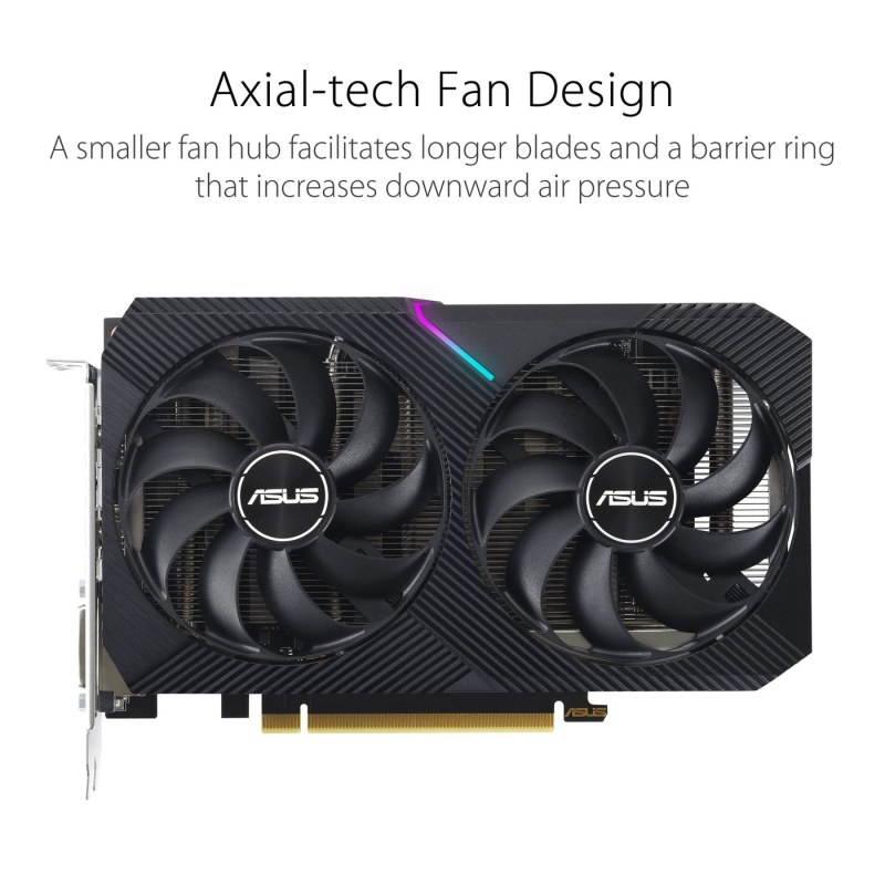 کارت گرافیک ایسوس Dual RTX 3050 OC حافظه 8 گیگابایت — تصویر 4