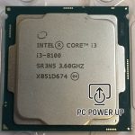 پردازنده کامپیوتر اینتل مدل Core i5-8500 Coffee Lake استوک — نمای اصلی