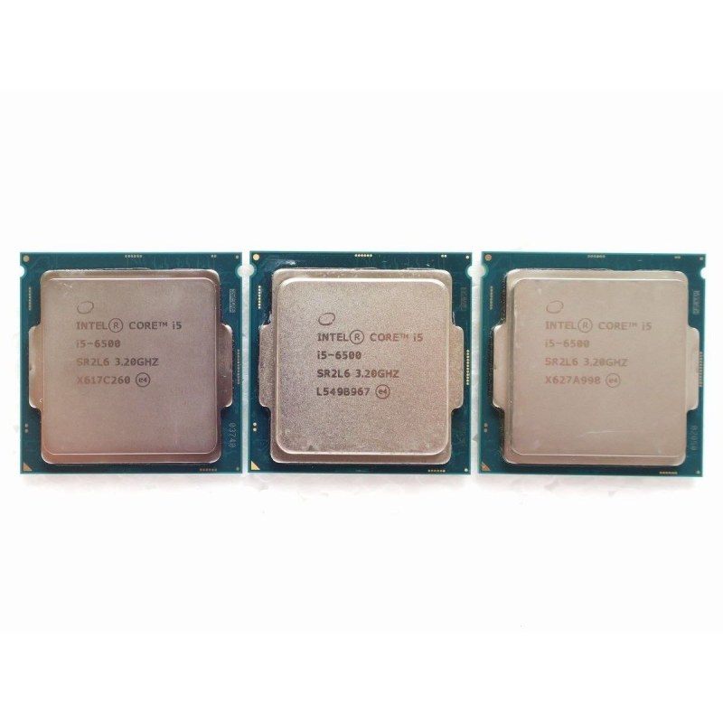 پردازنده کامپیوتر اینتل مدل Core i5-6500 Skylake استوک — نمای دوم