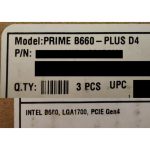 مادربرد ایسوس مدل PRIME B660 Plus D4 DDR4 — تصویر 2