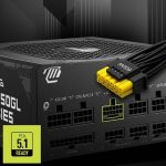 منبع تغذیه کامپیوتر ام اس آی مدل MAG A850GL PCIE5 80 Plus Gold توان 850 وات — نمای اصلی