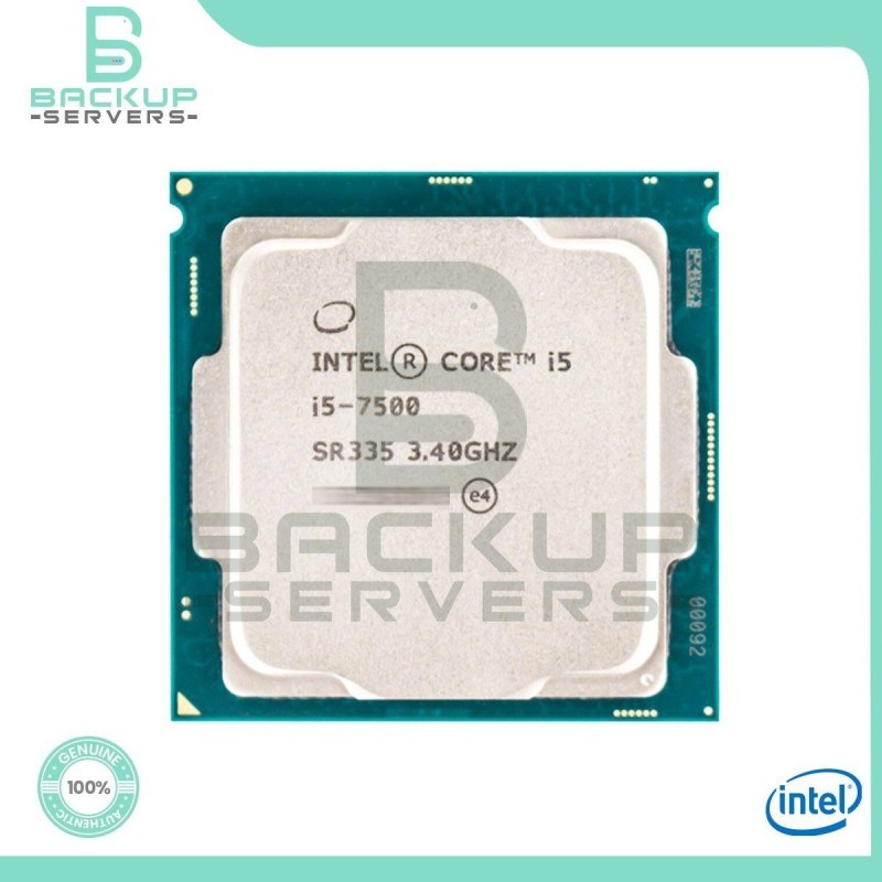 پردازنده کامپیوتر اینتل مدل Core i5-7500 Kaby Lake استوک — نمای اصلی