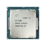 پردازنده کامپیوتر اینتل مدل Core i5-7500 Kaby Lake استوک — تصویر 3