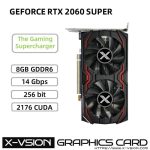 کارت گرافیک گین وارد مدل RTX 2060 Super Ghost حافظه 8 گیگابایت استوک — تصویر 4