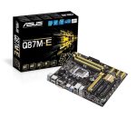 مادربرد ایسوس مدل Q87M-E DDR3 استوک — نمای اصلی