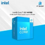 پردازنده کامپیوتر اینتل Core i3-14100F Raptor Lake Refresh Tray — نمای اصلی