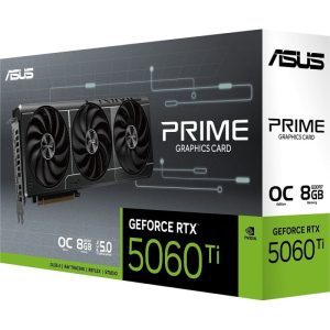 کارت گرافیک ایسوس مدل PRIME RTX 5060 Ti OC حافظه 8 گیگابایت — نمای اصلی