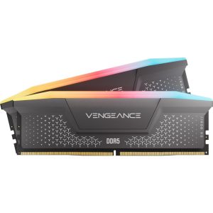 رم کامپیوتر کورسیر دو کاناله مدل VENGEANCE RGB فرکانس 5200 مگاهرتز DDR5 تایمینگ CL40 حافظه 32 گیگابایت — نمای اصلی