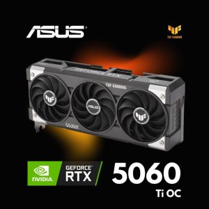 کارت گرافیک ایسوس TUF Gaming RTX 5060 Ti OC حافظه 16 گیگابایت — نمای اصلی