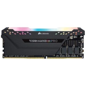 رم کامپیوتر کورسیر دو کاناله مدل VENGEANCE RGB PRO فرکانس 3600 مگاهرتز DDR4 تایمینگ CL18 حافظه 32 گیگابایت — نمای اصلی