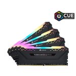 رم کامپیوتر کورسیر دو کاناله مدل VENGEANCE RGB PRO فرکانس 3600 مگاهرتز DDR4 تایمینگ CL18 حافظه 32 گیگابایت — تصویر 2