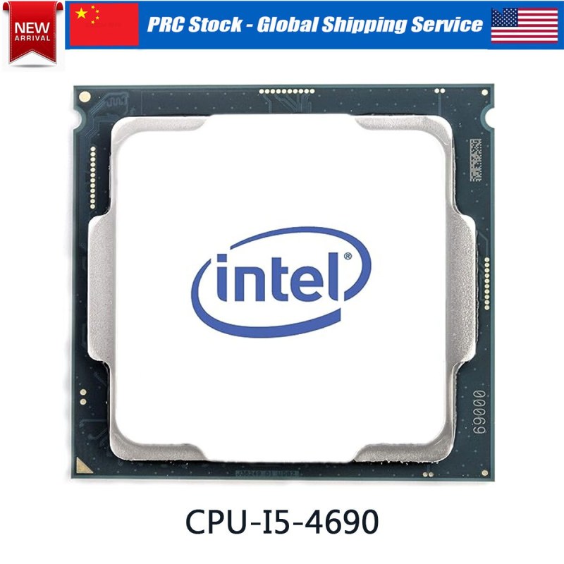 پردازنده کامپیوتر اینتل مدل Core i5-4690 Haswell استوک