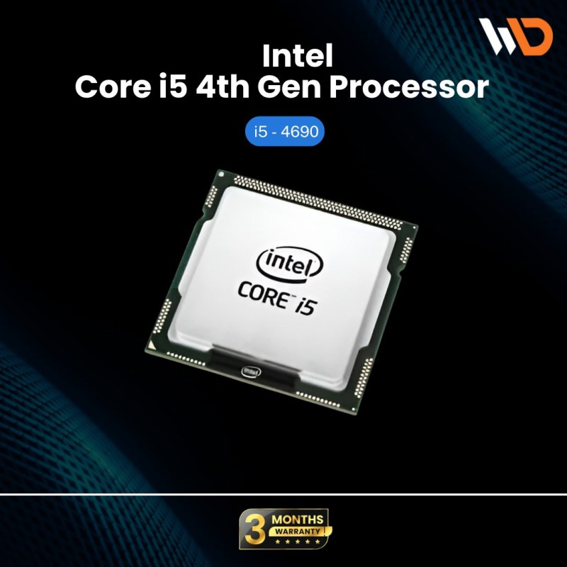 پردازنده کامپیوتر اینتل مدل Core i5-4690 Haswell استوک — تصویر 4