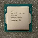 پردازنده کامپیوتر اینتل مدل Core i3-6100 Skylake استوک — نمای اصلی