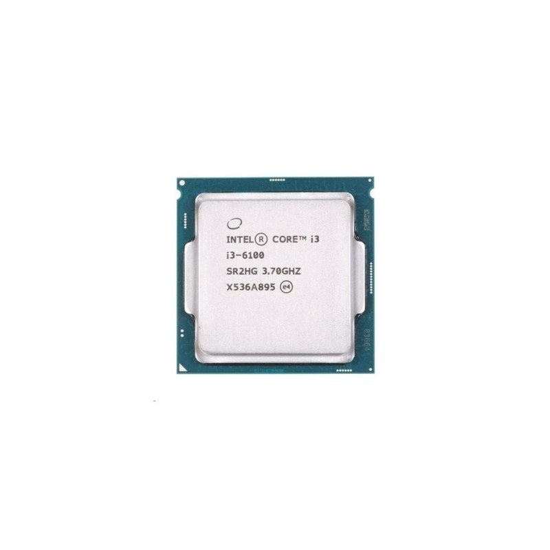 پردازنده کامپیوتر اینتل مدل Core i3-6100 Skylake استوک — نمای دوم