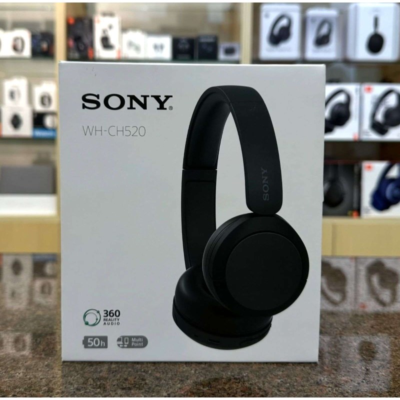 هدفون بیسیم سونی WH-CH520 با باتری ۵۰ ساعته